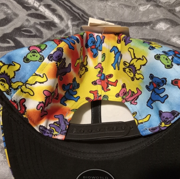 Grateful Dead Hat Tie-Dyed Dead Bears NEW - Picture 6 of 15